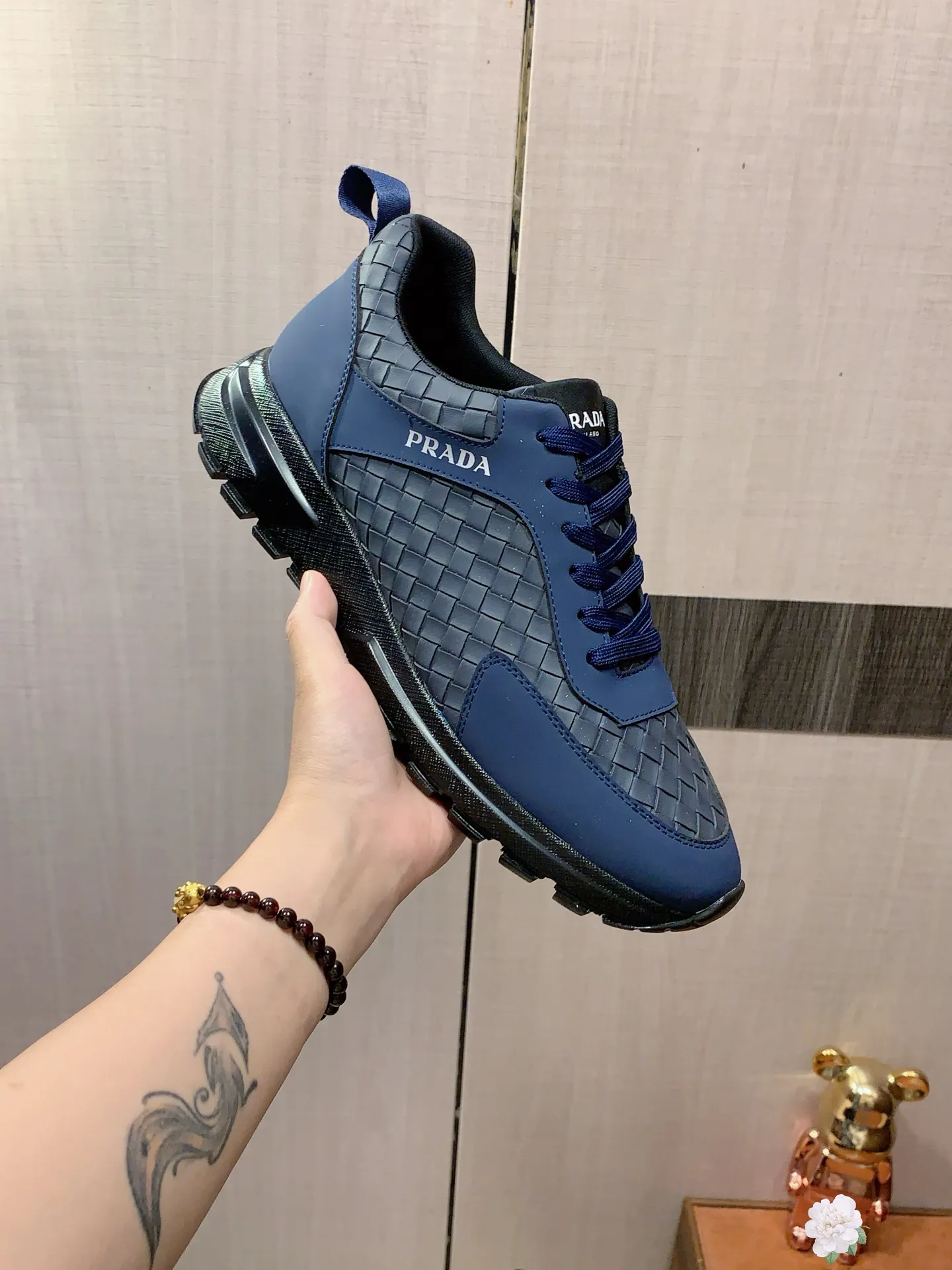 Men's men's shoes💰442💰💰🎩🎩[Lightning][Lightning] "PRADA*" The latest and most popular casual shoes, top brand [seduce] luxury~purchase, top~quality. [Strong] The upper is made of imported breathable cowhide with material ➕ breathable sheepskin feet (•) and fine workmanship. The original stylish and stylish soft rubber wear-resistant and non-slip outsole is light and comfortable on the feet. The real thing looks better when photographed in person. No. 0121: Code: 38-44, 3️⃣ colors selected